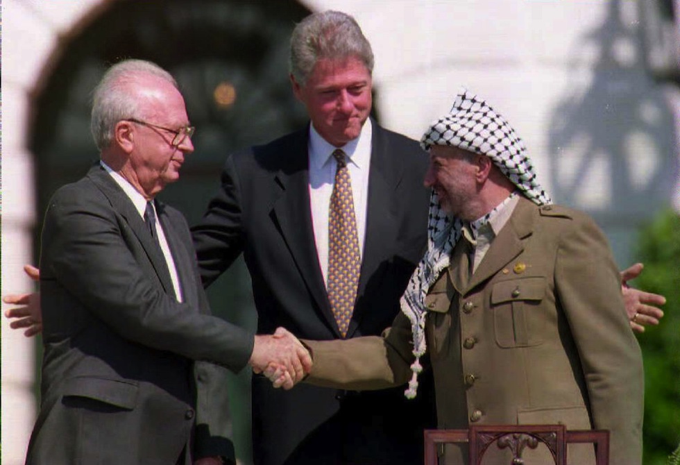 Accordi Di Oslo Settembre Israele Palestinesi Rabin Arafat